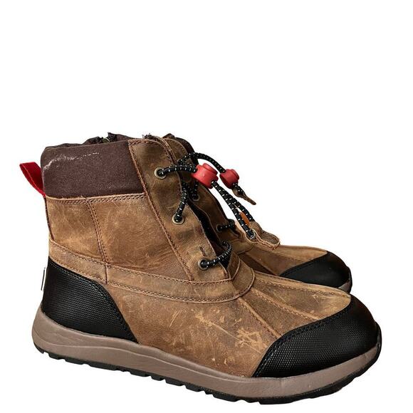 UGG Kids' Turlock Waterproof Boots Size 6 Brown Winter Snow Shoes NWOB - Picture 1 of 13